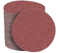 STEBRUAM 40Pz Dischi Abrasivi 150mm,Grana 60 Carta Vetrata Abrasiva no Fori per Levigatrice Orbitale