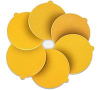 STEBRUAM 60 Pezzi 125 mm PSA Disco Abrasivo, 5 Pollici Dischi Abrasivi Autoadesivi 10 x 60/80/120/180/240/400 Graniglie per Levigatura Lucidatura Spolveratura per Levigatrice a Disco