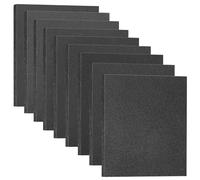STEBRUAM Carta Abrasiva 18 Pezzi,230x280mm Vetrata,Grane 120/180/240/320/400/600/800/1000/2000 Grinta,Sandpaper Vetro Impermeabile Levigatura a Secco e Umido