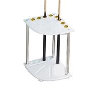 Stecca da Biliardo Il Porta Stecche da Biliardo può Contenere 8 Stecche da Biliardo, Canne da Pesca, Mazze da Golf, Sala Giochi O Sala da Biliardo Porta Stecche(White)
