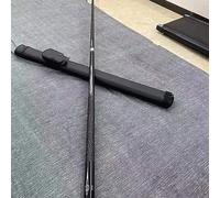 Stecca da biliardo in fibra di carbonio, 147,7 cm, 1/2 pezzi, con manico in acero, ideale per uso commerciale, bar e casa, con scatola inclusa