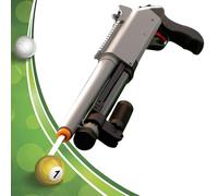 Stecca da biliardo in stile fucile in metallo resistente e durevole, adatta per uso domestico e competizioni, migliora le abilità sociali e di gioco (grigio, 85x21 cm)