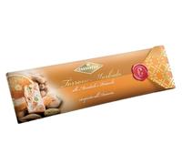 Stecca di Torrone Morbido alle Mandorle e Pistacchi Ricoperto all'Arancia per condorelli 150g
