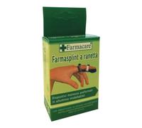 Misura STECCA PER FRATTURA DITA A RANETTA FARMASPLINT MISURA GRANDE IN ALLUMINIO MODELLABILE CON IMBOTTITURA IN SPUGNA POLIURETANICA ANTIALLERGICA RADIOTRASPARENTE 10 CM 1 PEZZO