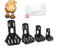 Stecca per gamba di pollame, tutore per anatra riutilizzabile, kit di di allineamento 8,2 x 8,6 cm per arte moderna forniture professionali per la casa kit di riparazione quotidiana unità di