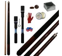 Stecca Pool Jolly marrone 2 pezzi 145 cm cuoio 13 prolunga telescopica