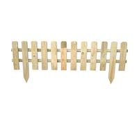 Idroweb Steccato in legno 'Inglese II' cm. 120 x h.30/45