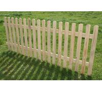 Steccato in legno recinto arredo casa giardino esterno interno misura 100cmx80