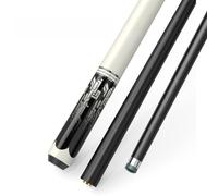 Stecche da Biliardo 145CM, 2 Pezzi In Fibra Di Carbonio 10mm 11,5mm 13mm Punta Snooker Stecca da Biliardo Segnali Di Biliardo A Bassa Deflessione Bastoncini Con Sacca/custodia(Size:11.5MM,Color:R1)