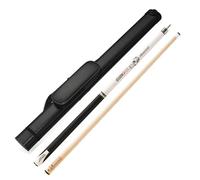 Stecche da Biliardo 145CM Acero Fatto a Mano 10.5mm/11.5mm/13mm Punta Snooker Stecca da Biliardo Professionale 1/2 giunto 2 pezzi Biliardo Pool Bastone con borsa/caso acce(Size:13MM,Color:BIHE+BAG)