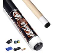 Stecche da biliardo, Stecca da biliardo 13 mm nera, stecca cinese, testa grande, nove palle americane 1/2