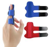 Stecche per le Dita, 2 Pezzi Stecca per Dito Regolabile, Supporto di Mano Splint Dito per Allevia il Dolore, Tendinite, Artrite, Slogato, Rotto, Frattura