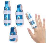 Stecche per le dita, 3PCS Stecca da Dito Stabilizzatore Protettore, Supporto per le dita Stabilizzatore per dita per dita rotte che raddrizzano l'immobilizzazione dell'articolazione