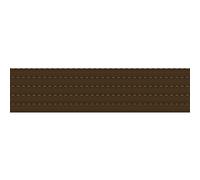 Stecche tapparella PVC Roma aggiuntive L 173 x H 27,5 cm marrone Marrone - cioccolato