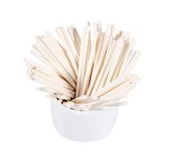 Stecche Torte, Bastoncini di Lecca-Lecca Colorati Bastoni per Torta per Caramelle Al Cioccolato Da 3,9 Pollici 100pcs (White)