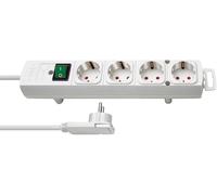 Brennenstuhl Comfort-Line Plus: ciabatta con spina piatta a 4 vie 2 m H05VV-F 3G1,5 Quantità:1