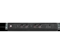 BRE 1156057984 - Presa multipla IP, 19'', 4 ingressi