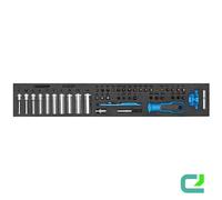 Steckschlüssel-sortiment 1/4 IN Check-Tool-Modul GEDORE Blu