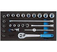 Steckschlüssel-sortiment 3/8 IN Check-Tool-Modul GEDORE 1500 CT1-30