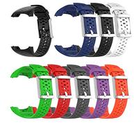 Stecto - Cinturino in silicone compatibile con Polar M400 / M430 con strumenti, cinturino in silicone morbido, set di braccialetti sportivi, cinturino di ricambio per fitness tracker