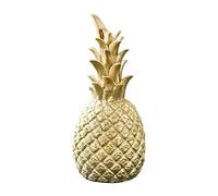 Stecto Deko Ananas Gold Nordic Modern Resin Ananas Ornamenti decorativi per feste di compleanno, finestre, desktop, casa, S/M/L
