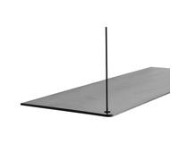 Stedge Mensola Extra 80 cm Rovere Nero