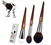 stedi Kit di pennelli per la pulizia del modello, strumenti per la realizzazione di hobby, 2 spazzole morbide e 1 spazzola rigida, spazzola per spolverare modellini per statue, Gundam, scala militare