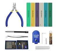 stedi Modello Nipper Set Per Principianti 9PCS, Sprue Cutter per Gundam, Modello Militare Miniatura, Parti in Resina 3D