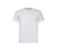 Stedman Apparel - Classic/st2000, T-shirt Uomo, Bianco, Small