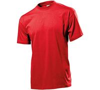 Stedman Apparel Classic/ST2000 T-Shirt, Scarlet Red, XX-Large Uomo