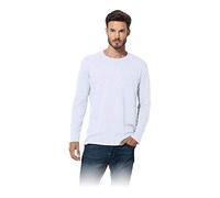 Stedman Apparel Classic-t Manica lunga/St2500 T-Shirt, Bianco, L Uomo