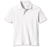 Stedman Apparel Polo/ST3200 Polo, White, 11 Anni Bambino