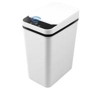 STEEIRO Pattumiera automatica da 12 l, con sensore intelligente, 3 modalità, senza contatto, per cucina e bagno, cestino per la carta, ufficio