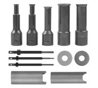 STEEIRO Set di estrattori cuscinetti a sfera 9-23 mm, estrattore cuscinetto ruota moto, estrattore cuscinetto interno bicicletta con 5 misure morsetto aperto 9 mm/11 mm/14 mm/19 mm/23 mm