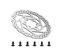 Steel 140mm Brake per rotor 6-Hole for E-Scooter Safety Steel(1PC) | Precise fit for per kukirin per G2 Master, G3, G4; 6-hole mount; optimal alignment; safe riding