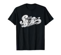 Steel Ball Run Distressed White Show Logo Anime Maglietta