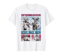 Steel Ball Run Johnny And Gyro Comic Book Panels Anime Maglietta