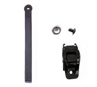 Steel Base per snowboard Ratchet Buckle 62.5mm Black Steel Base | Plastic and steel mix, robust metal base, intense riding durability, black finish, secure hold