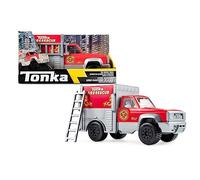 Steel Classics Camion dei pompieri, Tonka, camion veicolo di soccorso, veicoli giocattolo per giochi creativi, sviluppo delle abilità motorie, rosso, regalo per bambini e bambine dai 3 anni in su