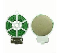 Steel-Core - Fascette da giardino con guaina in plastica e taglierina in metallo per regolazione di precisione della lunghezza