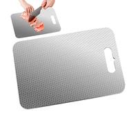 Steel Cutting Board, Strong Double Sided Thicker Mat | Hygienic Maintenance Double Sided Cutting Board | Kitchen Tools & Gadgets For Meat Veggies Food Home Cooking