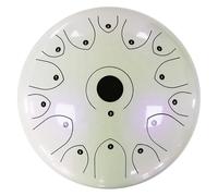 Steel Drum, Handpan con scala musicale pentatonica for tamburo con lingua in acciaio da 10" con custodia e mazze,musical instruments(BET300 with clamp)