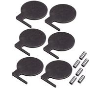 Q235 acciaio Bersaglio DUELLO Albero da te KIT 6pc 6" x 3/8" PAD W TUBI