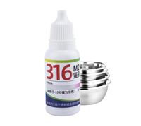 Steel Grade Tester, Metal Identification Liquid, Stainless Steel Analysis Solution, Quick Result Testing Agent, High Sensitivity Formula, 15ml Bottle, for Factory Production Construction