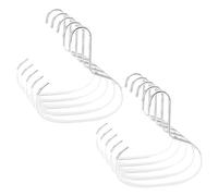 Steel Hat Hooks - Set di 10 pezzi Organizer | Multifunctional Strong Hat Rack Hooks For Baseball Caps, Ties, Belts, Tank Tops, Clothes, Bras, And Beanies, Ideal For Bedroom, Closet, Or Wardrobe