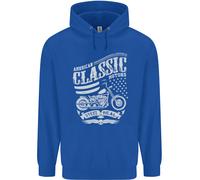 Steel Is Real Biker Motorcycle Motorbike Uomo Felpa