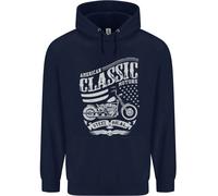 Steel Is Real Biker Motorcycle Motorbike Uomo Felpa