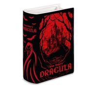 Steel Mill & Co - Grande vaso decorativo a forma di libro, in ceramica, per la casa, decorazione per la casa, graziosa decorazione per Halloween, vaso unico per gli amanti dei libri, Dracula