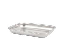 STEEL PAN TEGLIA RETTANGOLARE BASSA 25x19cm ANTIADERENTE Inox 2285025