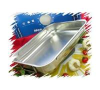steel pan SUD382 Teglia, Stainless Steel, Argento